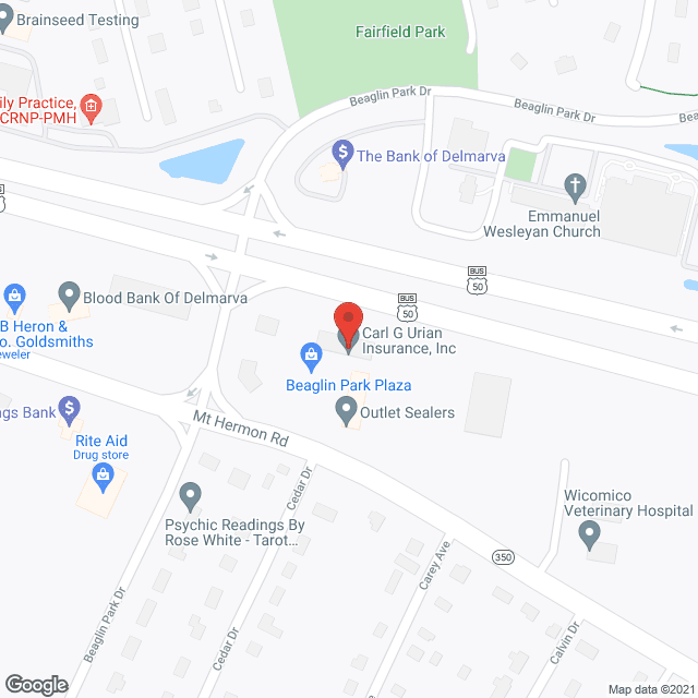 Genesis Elder Care Staffing in google map