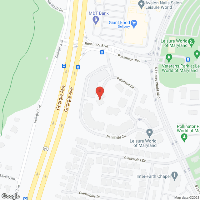 Vantage Point At Leisure World in google map