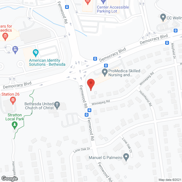 ProMedica Bethesda in google map