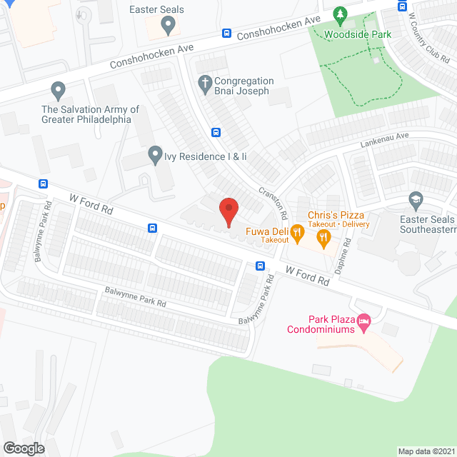 Bala Nursing & Retirement Ctr in google map