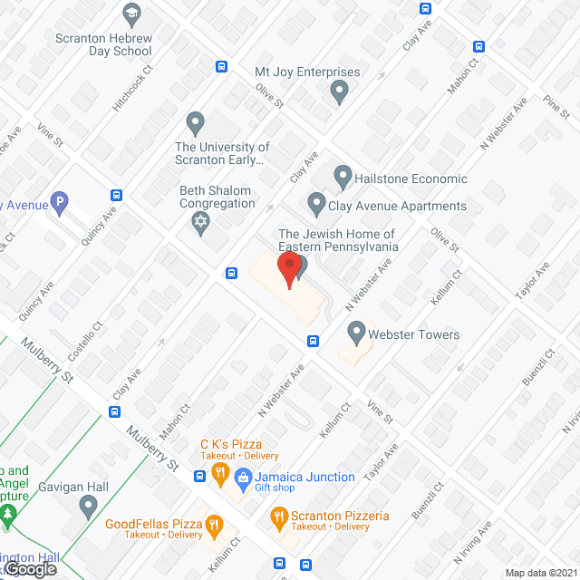 Jewish Home in google map