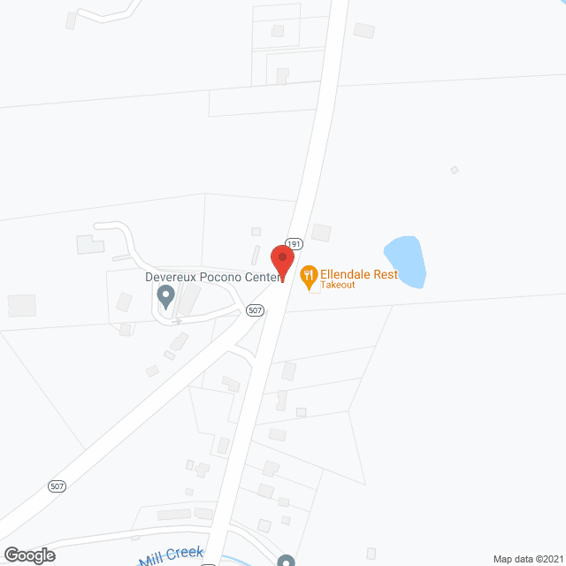 Devereux Pocono Ctr in google map