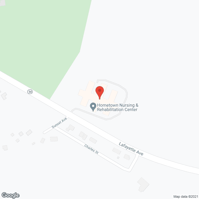 Hometown Nursing & Rehab Ctr in google map
