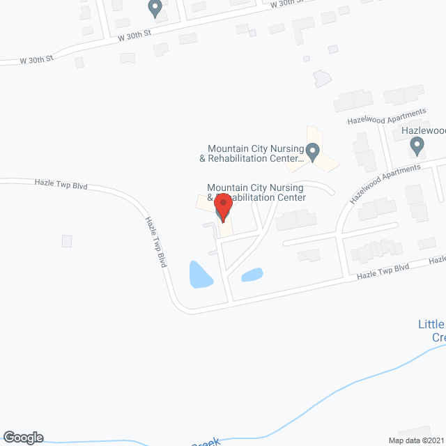 Mountain City Nursing and Rehabilitation Center in google map