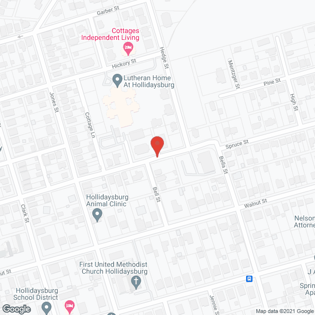 Hillcrest Apartments in google map