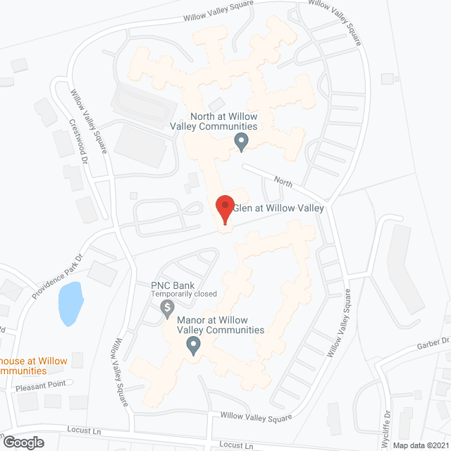 Willow Valley Supportive Cmmnt in google map