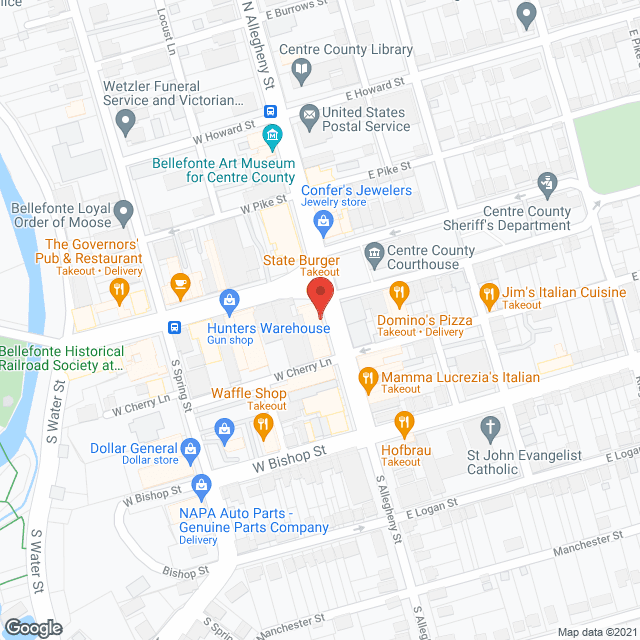 Brockerhoff House in google map
