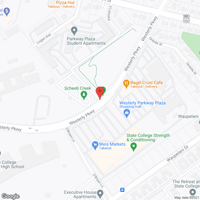 In-Home Care Svc in google map