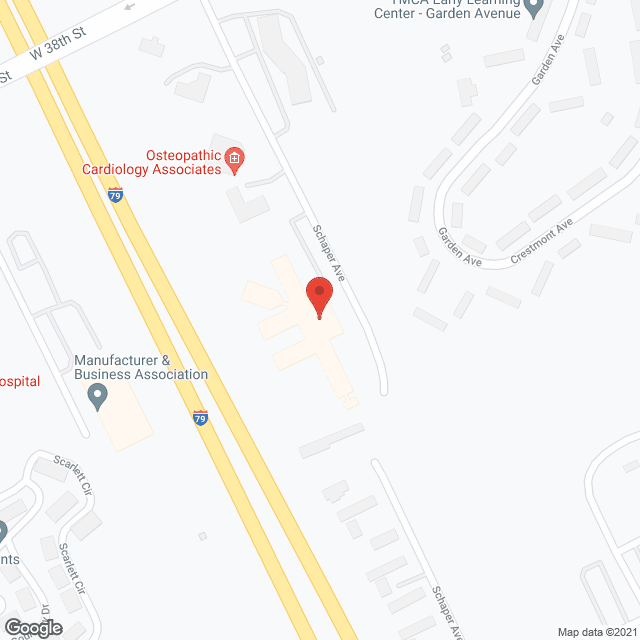 LECOM Health Nursing and Rehabilitation in google map