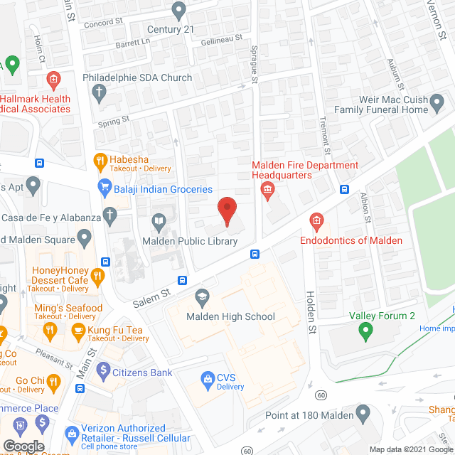 Davenport Memorial Home in google map