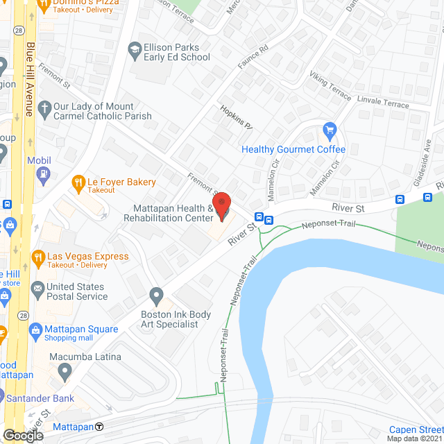 Roscommon Mattapan Extended Care Center in google map