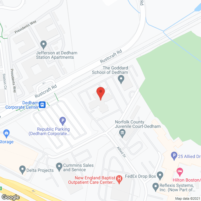 Highgate Manor Center for Health and Rehabilitation Closing Feb 2 2018 in google map