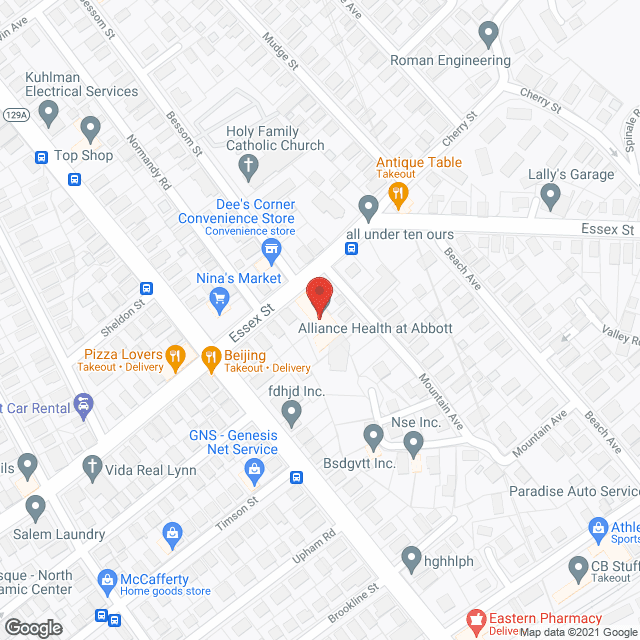 Abbott House in google map