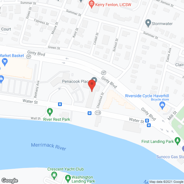 Penacook Place in google map