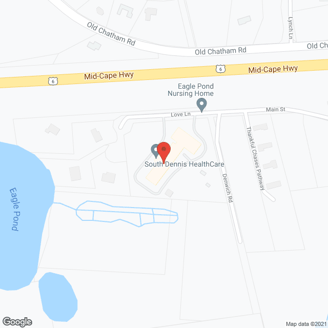 Eagle Pond Rehabilitation and  Living Center in google map