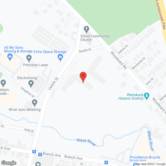 Metcalf Courts in google map