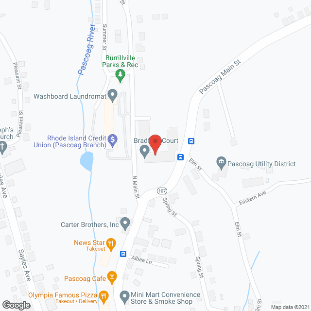 Bradford Court in google map