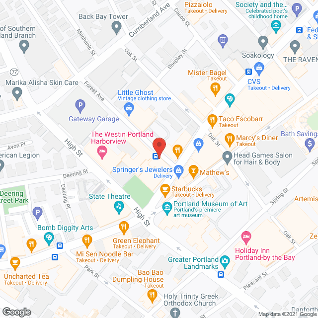Congress Square Plaza in google map