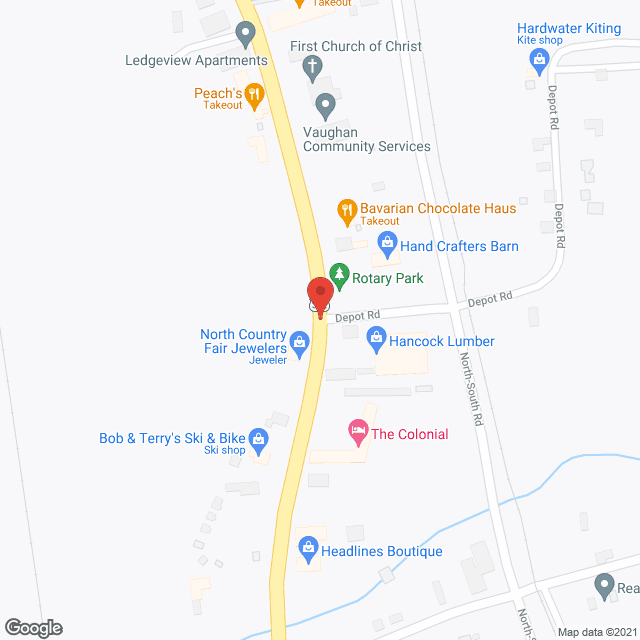 Memorial Hospital in google map