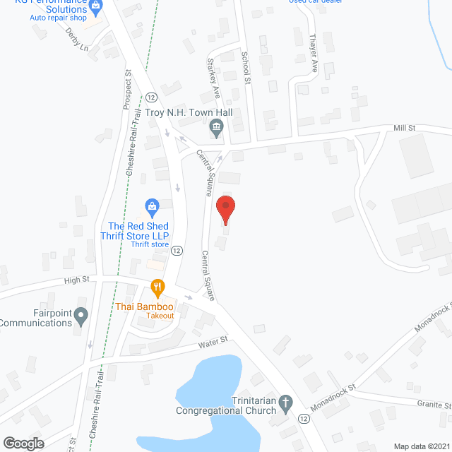 Golden Dove in google map