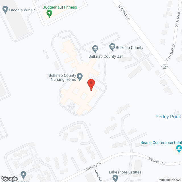 Belknap County Nursing Home in google map