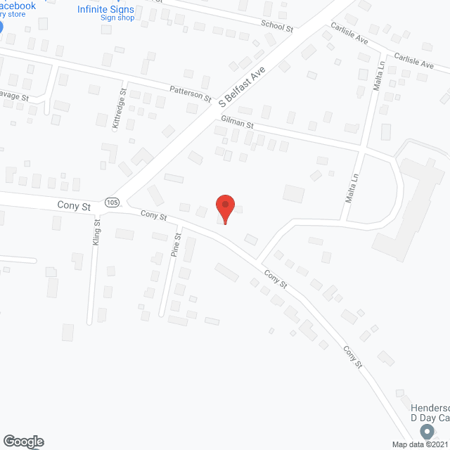 Cony Street Manor in google map