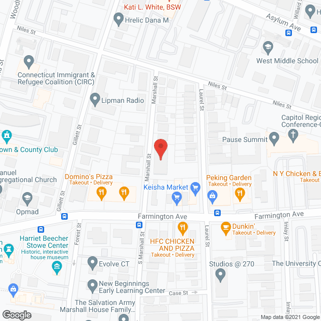 Ten Marshall House in google map