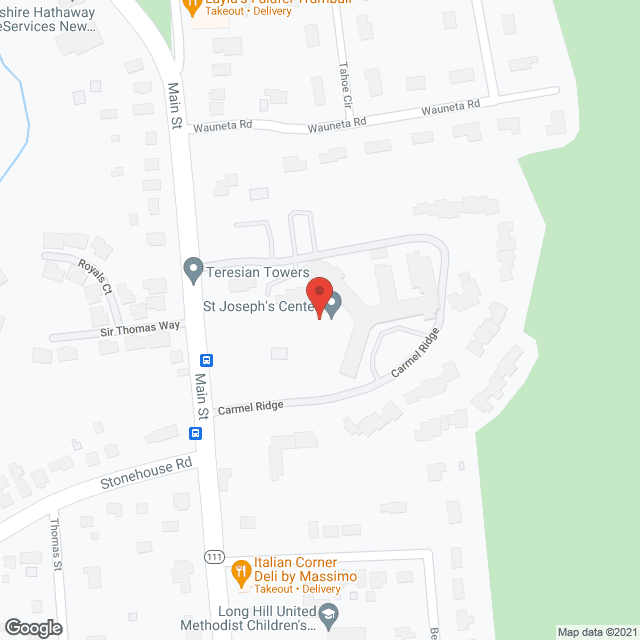 St Joseph's Center in google map