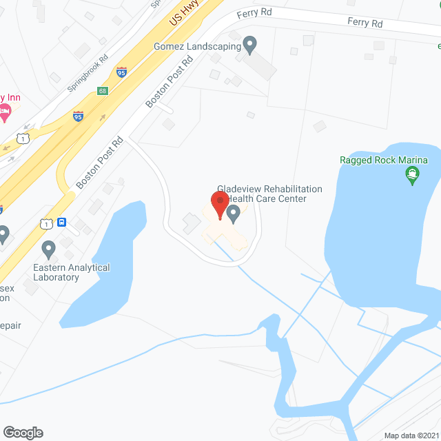 Gladeview Health Care Ctr in google map