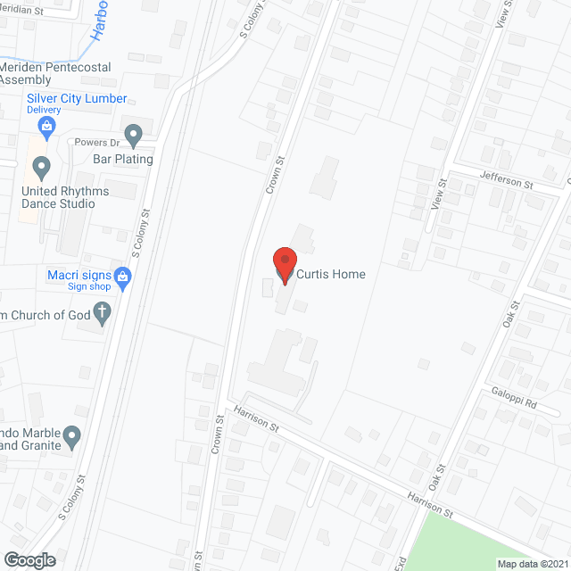 Curtis Home in google map