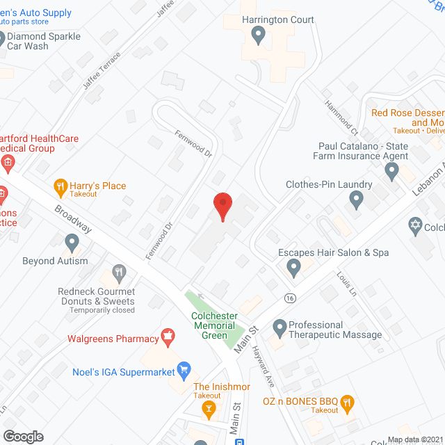 Liberty Specialty Care Ctr in google map