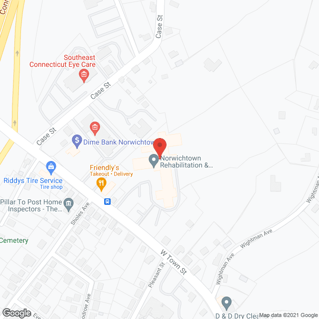 Norwichtown Rehabilitation in google map