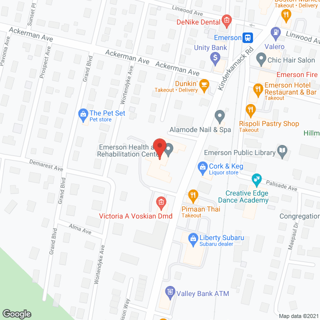 Emerson Health Care Center in google map