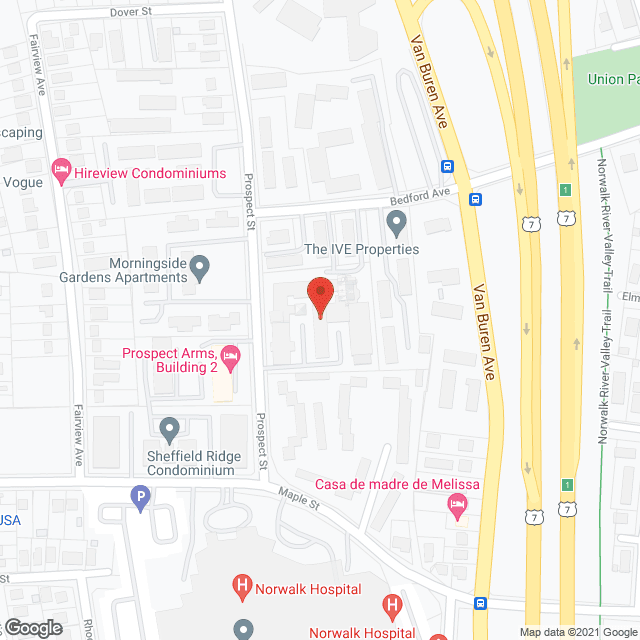 Cassena Care at Norwalk in google map