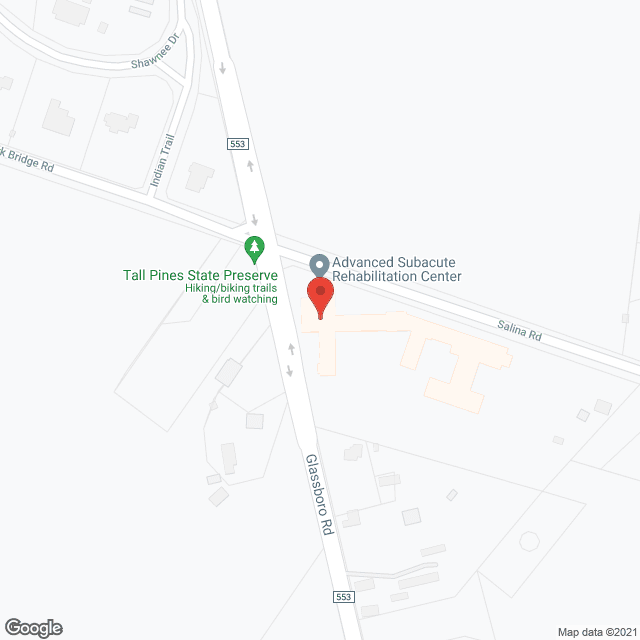 Advanced Subacute Rehabilitation Center in google map