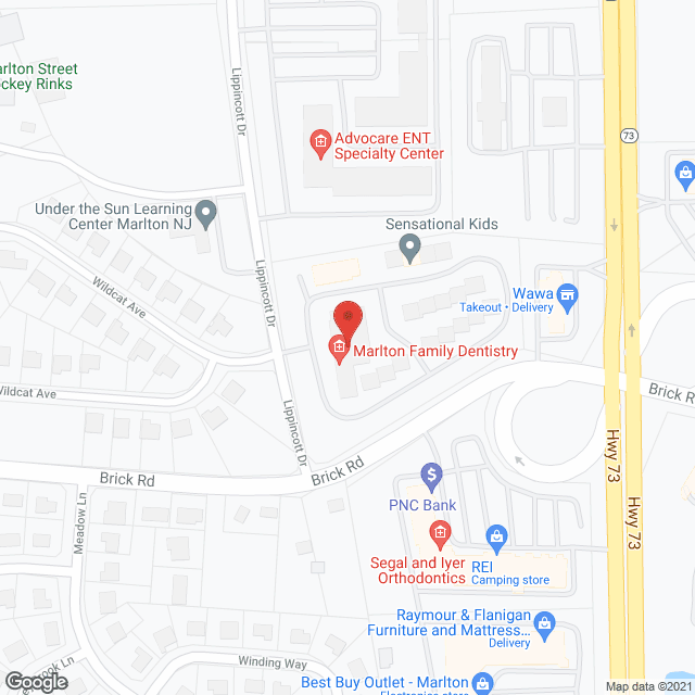 Senior Care of Marlton in google map