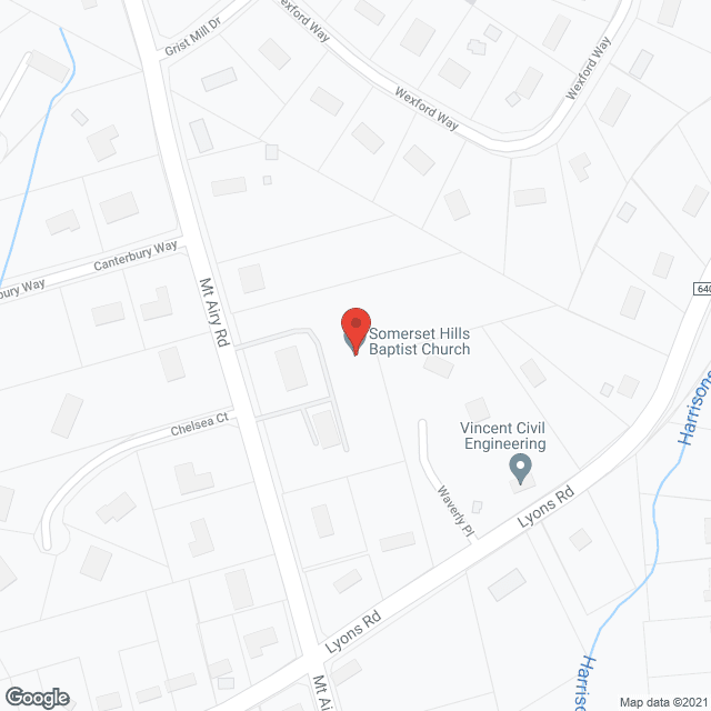 Somerset Hills Adult Daycare in google map