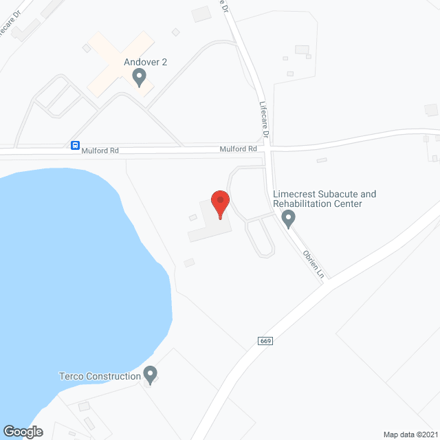 Andover Subacute/Rehab Ctr in google map