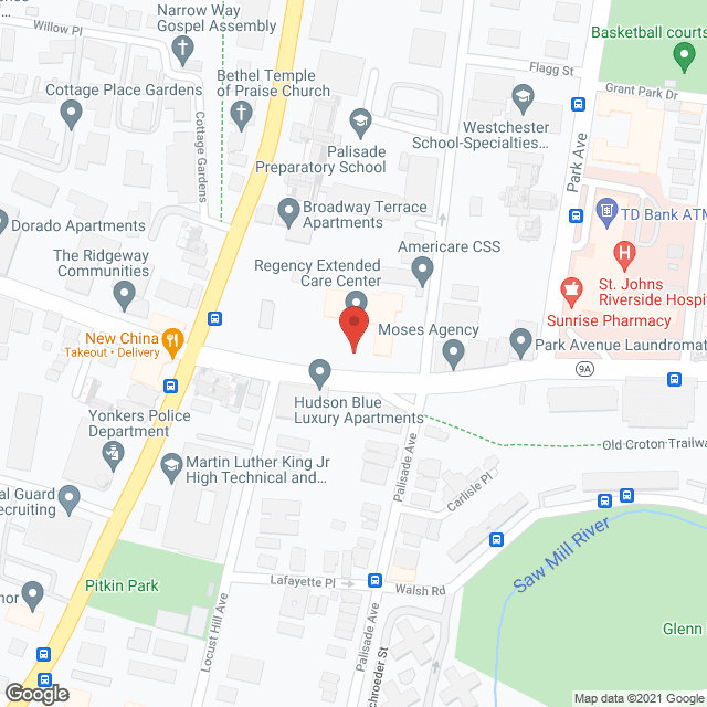 Regency Extended Care Ctr in google map