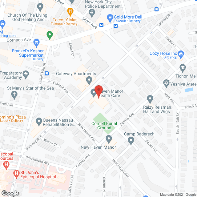 Haven Manor Health Care in google map