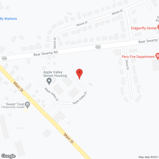 Apple Valley Sr Housing in google map