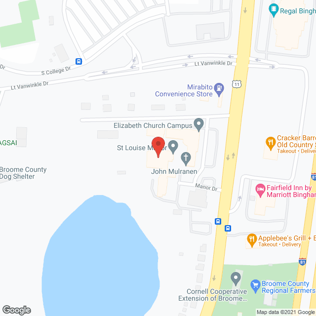St Louise Manor in google map
