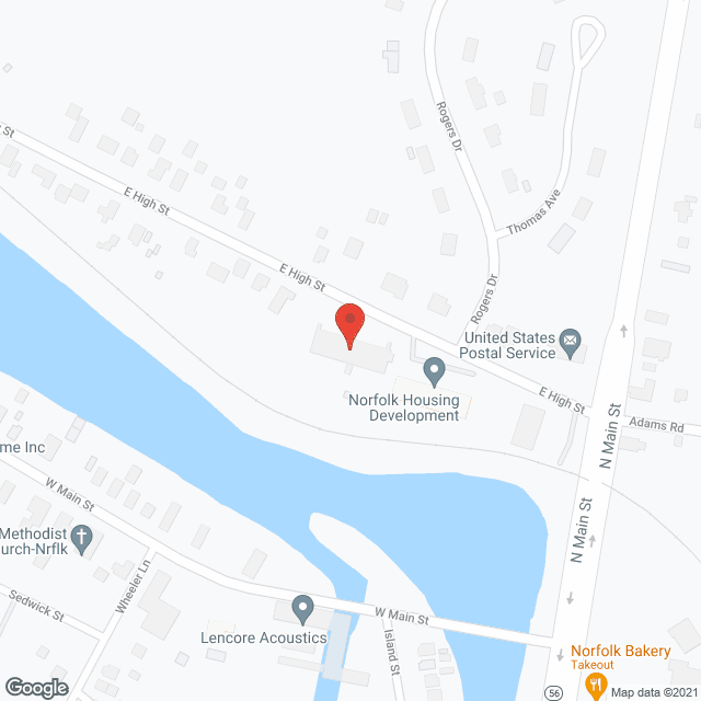 Riverview Apartments in google map