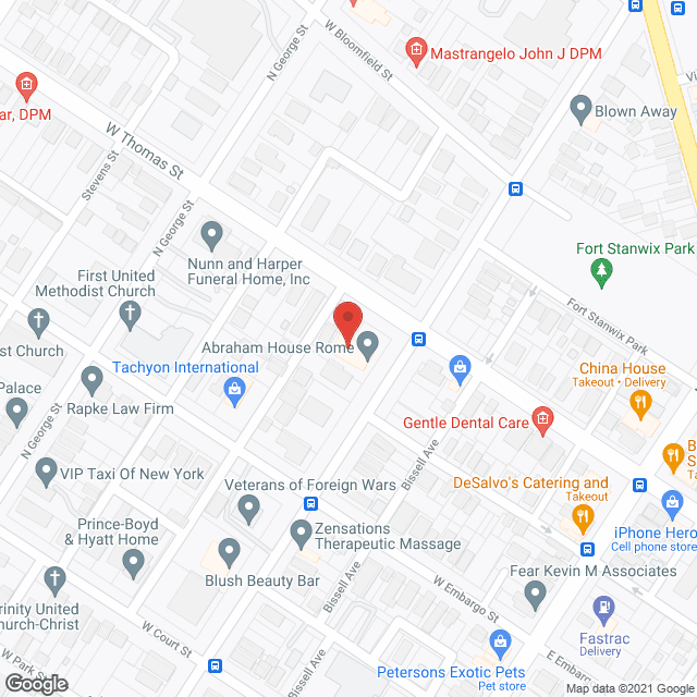 Rome Home in google map