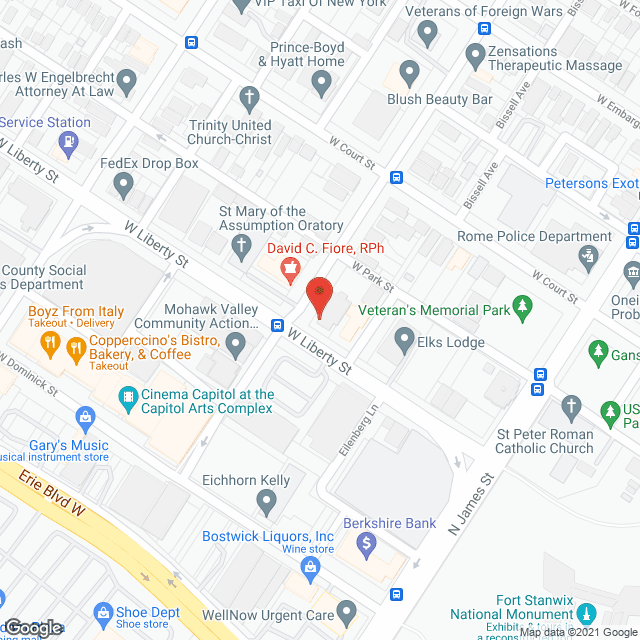 Rome Mall Apartments in google map