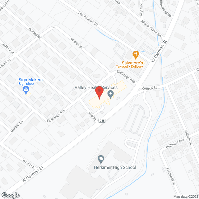 Valley Health Svc Inc in google map