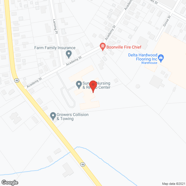 Sunset Nursing Home in google map