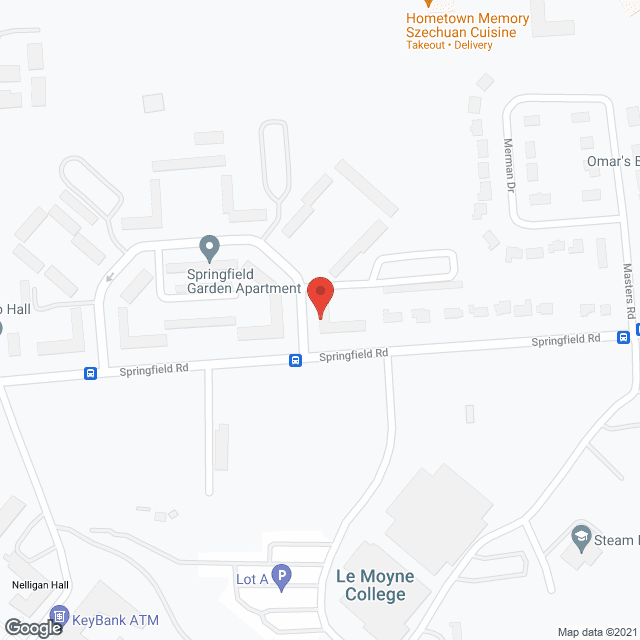 Springfield Garden Apartment in google map