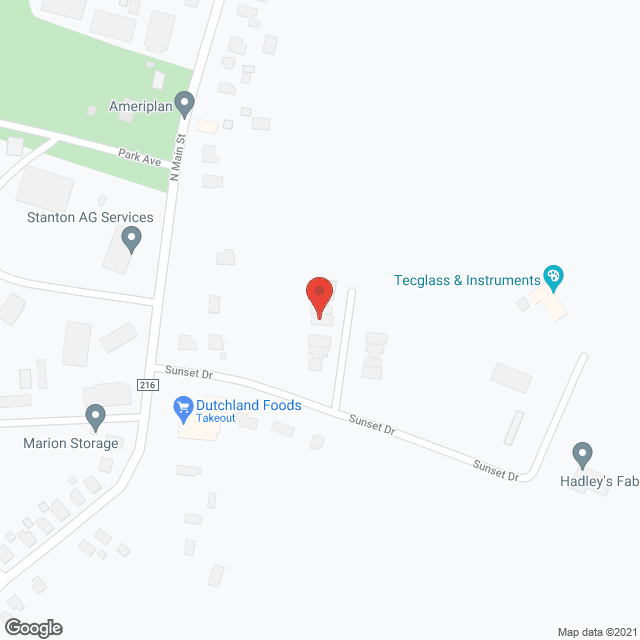 Drumlin Estates in google map