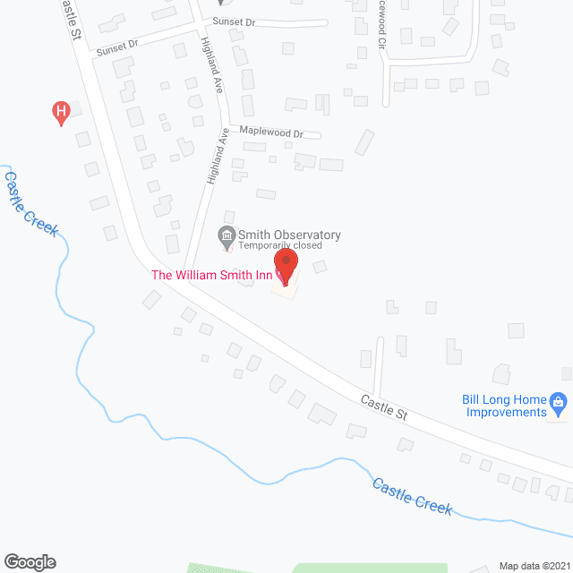 Church Home in google map